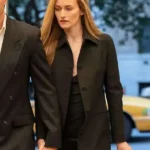 Carolyn Bessette Love Story Trench Black Coat