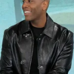 Chris Witherspoon The Today Show Black Leather Jacket
