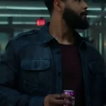 Cross John Sampson Blue Leather Jacket