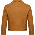 Devonta Anderson Love is Blind S10 Brown Leather Jacket Back