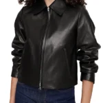 Doc S02 Gina Walker Black Leather Jacket