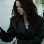 Dove Cameron 56 Days Leather Blazer