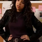 Elaine Denton Best Medicine S01 Leather Jacket