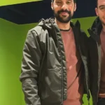 Elie Furies Grey Hooded Jacket