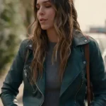 Elise Gatien Virgin River Black Leather Jacket