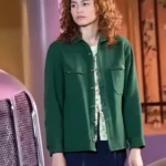 Euphoria Rue Bennett Green Jacket