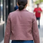 FBI S08 Eva Ramos Juliana Pink Jacket Back