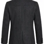 FBI S08 Taylor Anthony Miller Blue Peacoat Back