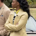 Faith Mitchell Will Trent S04 Leather Jacket