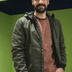 Furies Elie Grey Hooded Jacket