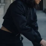 Furies Lina El Arabi Bomber Black Jacket