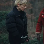 Furies Marina Foïs Black Puffer Jacket