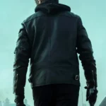 Furies Mathieu Kassovitz Leather Black Jacket Back