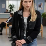 General Hospital Charlotte Cassadine Black Jacket
