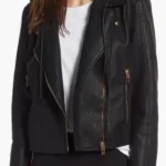 General Hospital Eden McCoy Black Leather Jacket