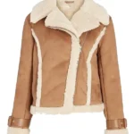 General Hospital Paige Herschell Brown Leather Jacket