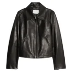 Gina Walker Doc S02 Black Leather Jacket