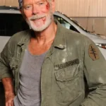 Hellfire Stephen Lang Green Cotton Jacket