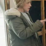 Home Town S10 Host Erin Napier Green Puffer Coat