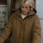 Host Erin Napier Home Town S10 Brown Coat