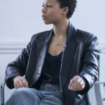 Industry Harper Stern Leather Coat