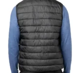 Industry Robert Spearing Black Puffer Vest Back