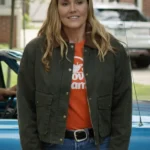 It’s Not Like That Lori Soto Green Cotton Jacket