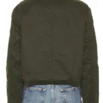 It’s Not Like That Lori Soto Green Jacket Back