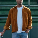 Jessie T. Usher The Boys Brown Jacket