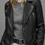 Kayla Craig Black Leather Jacket