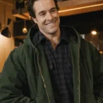 Law and Order SVU S27 Corey Cott Green Hooded Jacket