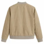 Law and Order SVU S27 Terry Bruno Beige Bomber Jacket Back