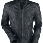 Leather black Mauritius Jacket