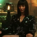 Lera Abova One Piece S02 Black Leather Coat