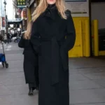 Love Story Premiere Sarah Pidgeon Black Coat