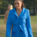 Mackenzie Booth Home and Away S38 Blue Coat