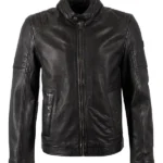 Mauritius Black Leather Jacket