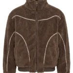 Men's Teddy Jacket in Chocolate