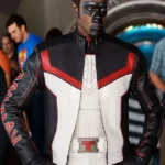Mister Terrific Superman Multicolor Leather Jacket