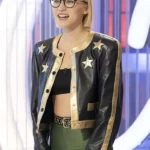Miyoko American Idol Stars Leather Jacket