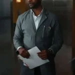 Morris Chestnut Watson S02 Grey Coat