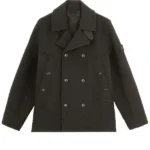 NYC 2026 David Harbour Green Peacoat