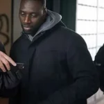 Omar Sy Arsene Lupin Black Jacket