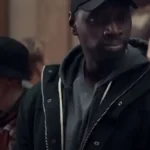 Omar Sy Arsene Lupin Cotton Black Jacket