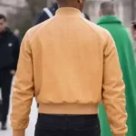 Paris Fashion Week Pharrell Williams Bomber Jacket Back