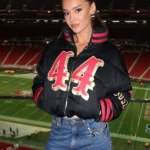 San Francisco 49ers Kristin Juszczyk Black Jacket