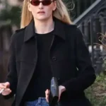 Sarah Pidgeon Love Story Black Coat