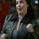 Shrinking S03 Isabella Gomez Leather Jacket