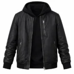 Siren S02 Calvin Lee Black Leather Jacket