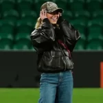 Sporting CP v GD Sydney Sweeney Leather Jacket